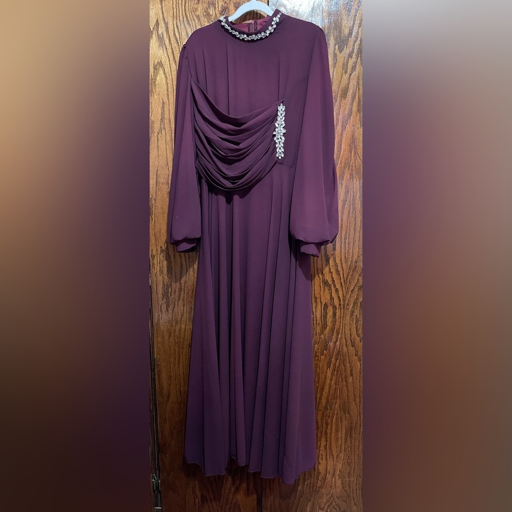 Long sleeve maxi dress